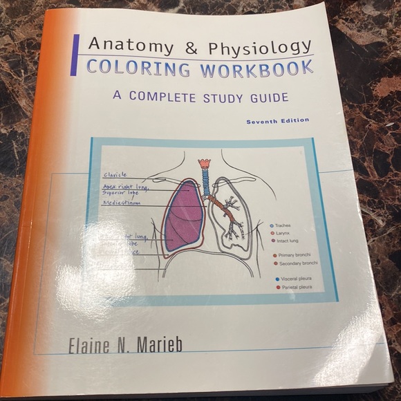 Anatomy & Physiology Coloring Workbook: A Complete Study Guide (7th Edition) - Picture 13 of 13